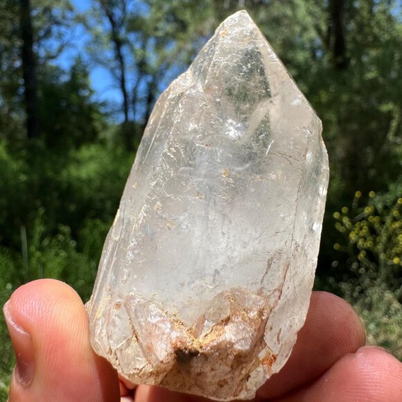 Quartz Crystal Point Brazil - Picture 1 of 6